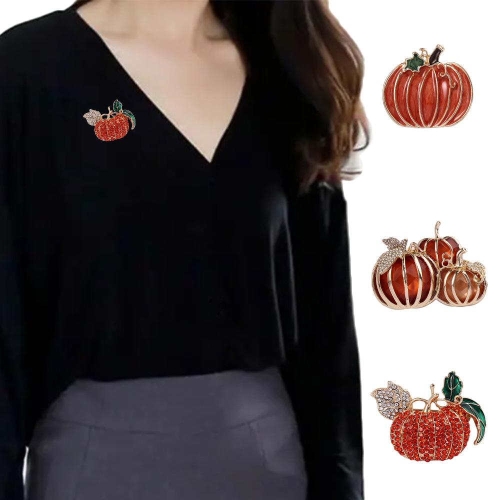 Exquisite Gift Halloween Fashion Jewelry Corsage Pin Pumpkin Lapel Pins Women Brooch Suit Brooch
Exquisite Gift Halloween Fashion Jewelry Corsage Pin Pumpkin Lapel Pins Women Brooch Suit Brooch