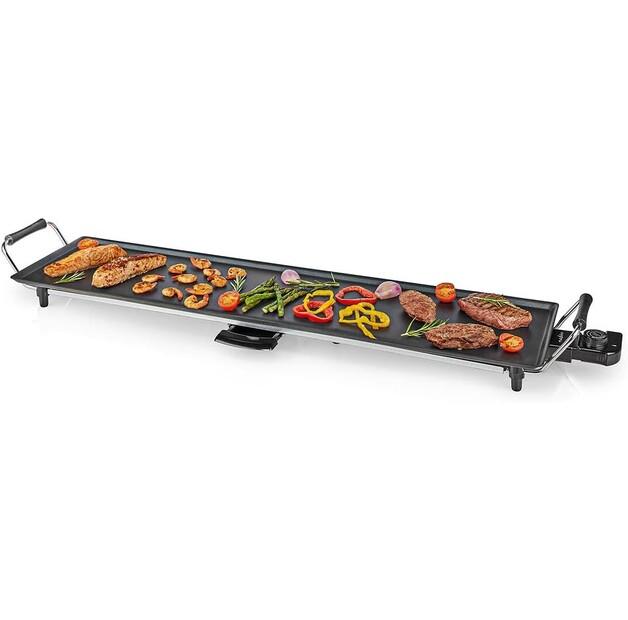 Электрический гриль Nedis FCTE110EBK90 Teppanyaki-Tischgrill
Электрический гриль Nedis FCTE110EBK90 Teppanyaki-Tischgrill