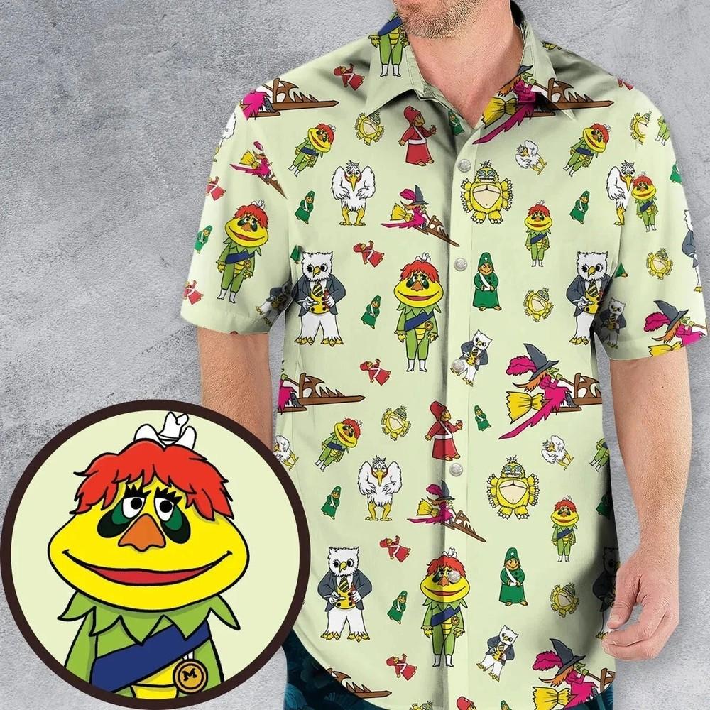 H.R. Pufnstuf Characters Hawaiian Button Down Shirt Unisex Adults S-5XL Unisex T-Shirt XXXXL
H.R. Pufnstuf Characters Hawaiian Button Down Shirt Unisex Adults S-5XL Unisex T-Shirt XXXXL
