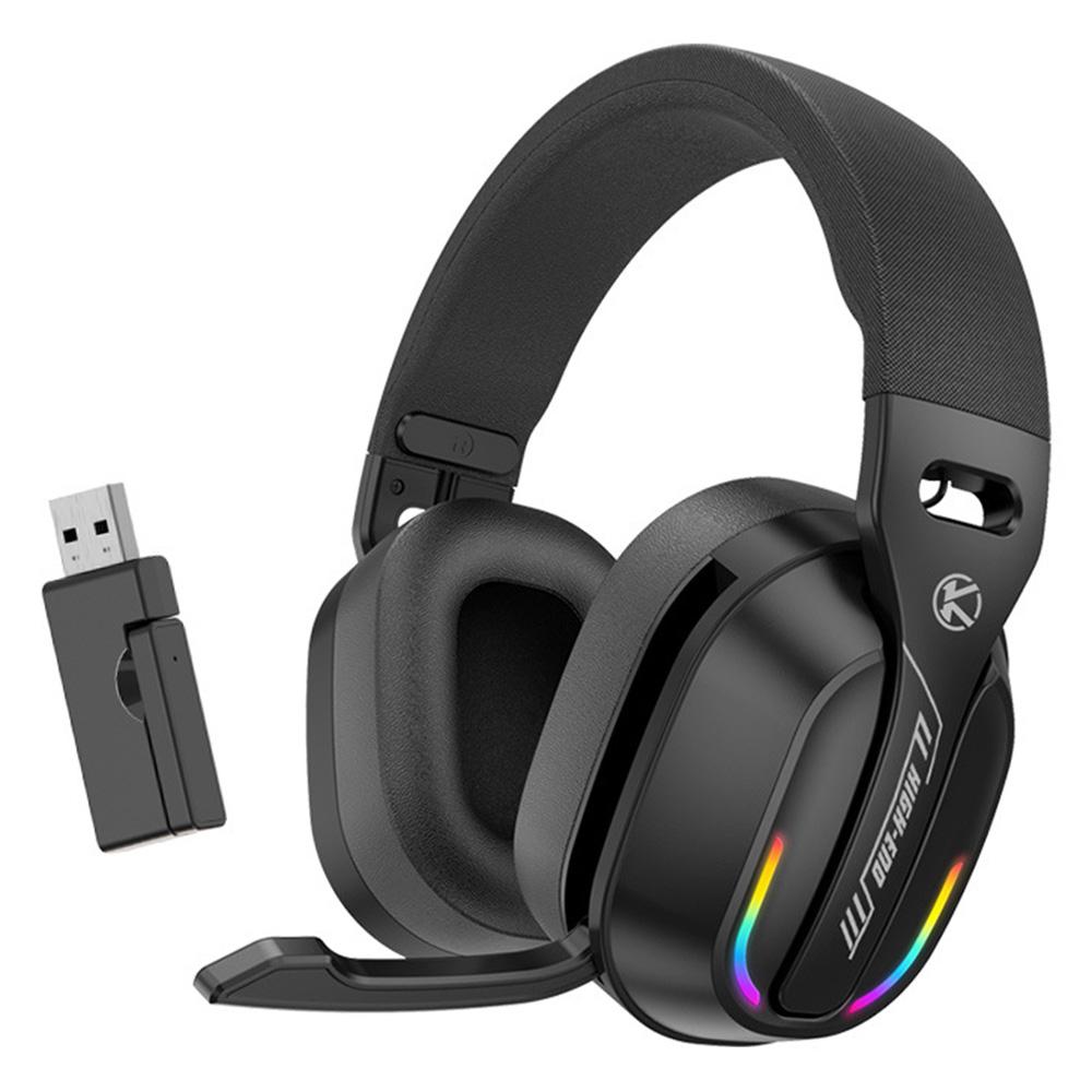 2.4G Wireless Gaming Headset With Metal Style Headband LED Light Bluetooth-compatible Microphone Headphones A
2.4G Wireless Gaming Headset With Metal Style Headband LED Light Bluetooth-compatible Microphone Headphones A