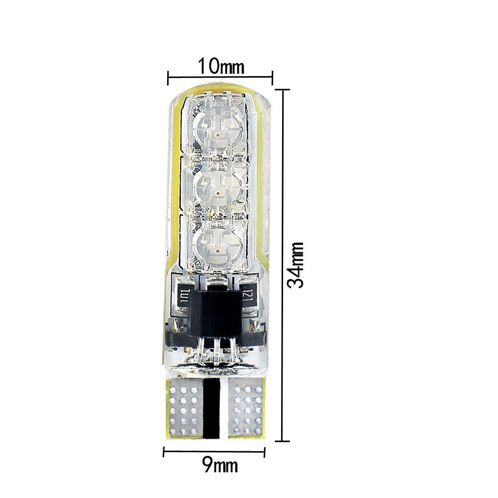 New 2Pcs Remote Control Car T10 5050 6LED RGB Clearance Light Silica Gel Bulb Lamps
New 2Pcs Remote Control Car T10 5050 6LED RGB Clearance Light Silica Gel Bulb Lamps