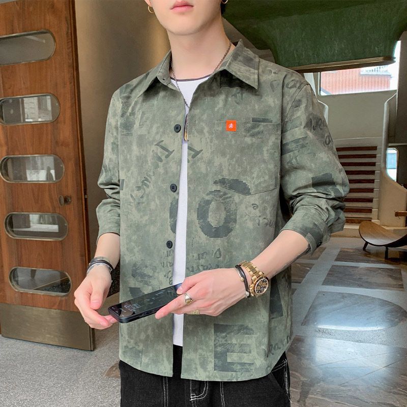 Men Cargo Shirt for Men Long Sleeves Slim Fit Men s Shirts Lapel Collar Plus Size 4XL 3XL зелений
Men Cargo Shirt for Men Long Sleeves Slim Fit Men s Shirts Lapel Collar Plus Size 4XL 3XL зелений