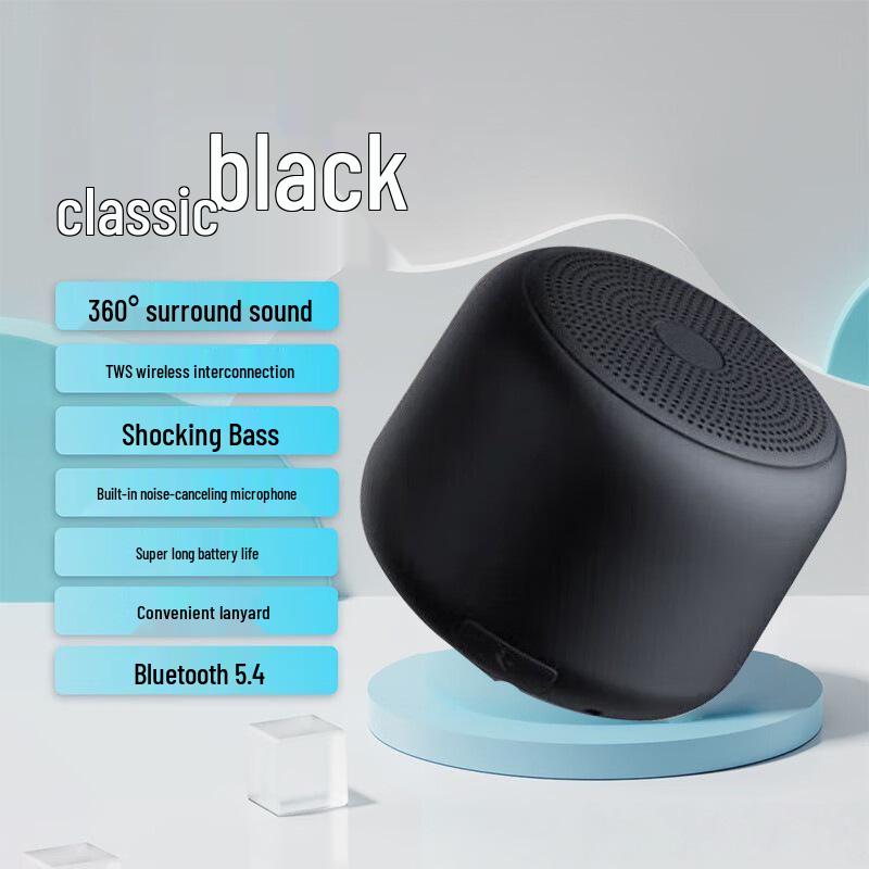 Portable Bluetooth Speaker, High-Quality Sound, Wireless, Gradient Color, Subwoofer for Home and Outdoor Use.
Portable Bluetooth Speaker, High-Quality Sound, Wireless, Gradient Color, Subwoofer for Home and Outdoor Use.