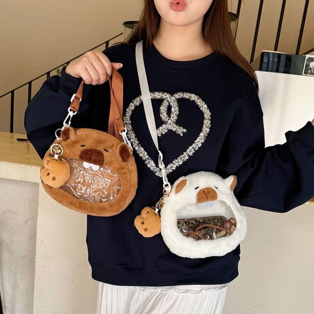 Сумка Capybara Pain Bag Дитячий рюкзак Прозорі сумки через плече Сумка Kawaii через плече Without pendant
Сумка Capybara Pain Bag Дитячий рюкзак Прозорі сумки через плече Сумка Kawaii через плече Without pendant