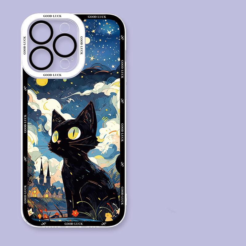 Ins Starry Sky Black Cat Clear Phone Case For Samsung Galaxy S24 S23 S22 S25 Ultra Plus Cover S25+ S22+ S23+ S24+ Shell Fundas Galaxy S25
Ins Starry Sky Black Cat Clear Phone Case For Samsung Galaxy S24 S23 S22 S25 Ultra Plus Cover S25+ S22+ S23+ S24+ Shell Fundas Galaxy S25