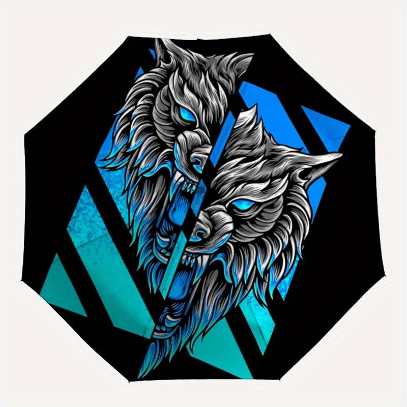 1pc Wolf Pack Automatic Open/close, All-Season Portable Folding Umbrella, Travel, Everyday, Formal Events - Compact Luxury Parasol, Outdoor Accessory,
1pc Wolf Pack Automatic Open/close, All-Season Portable Folding Umbrella, Travel, Everyday, Formal Events - Compact Luxury Parasol, Outdoor Accessory,