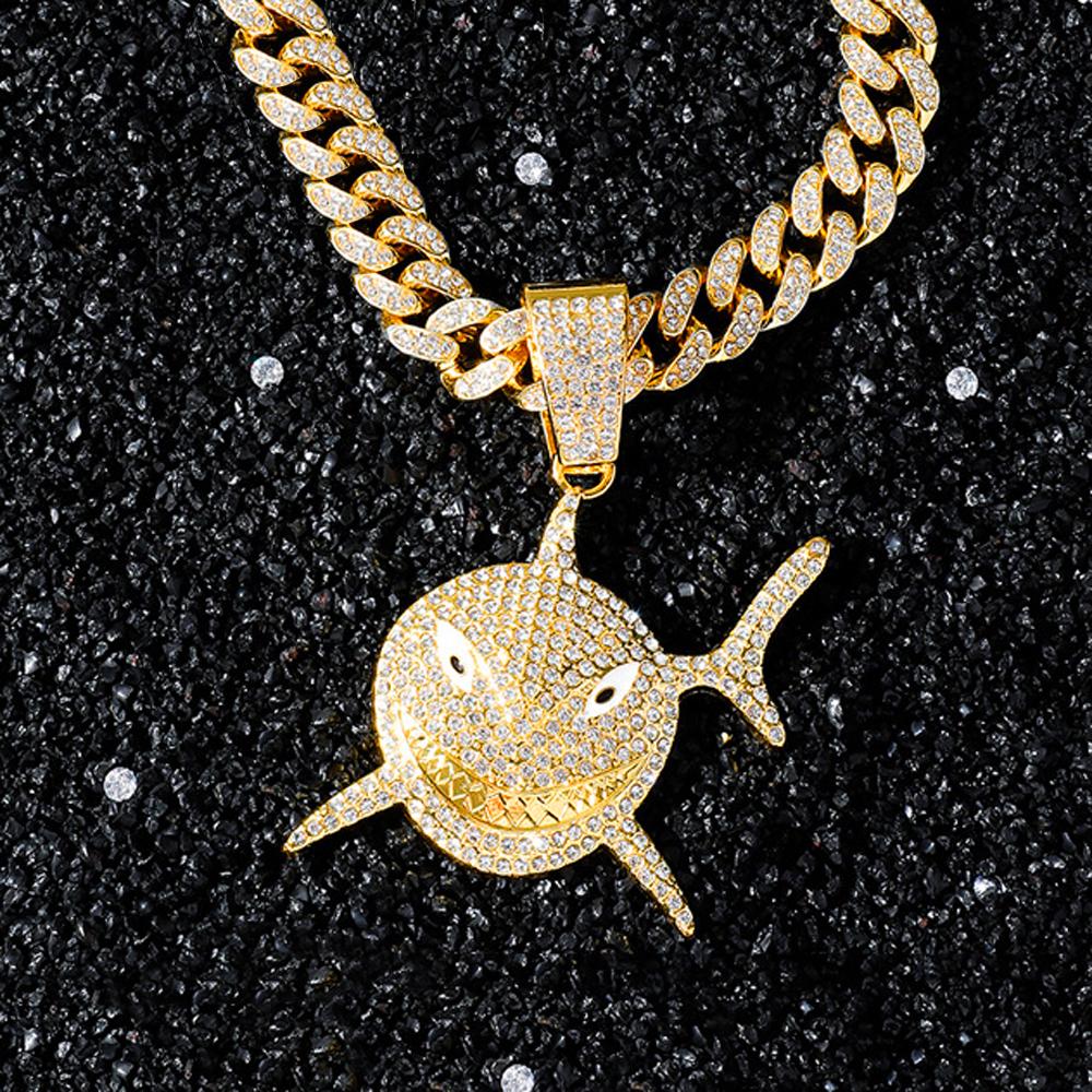Big Size Shark Pendant Necklace For Men Hip Hop Bling Jewelry With 13mm Iced Out Rhinestone Miami Cuban Chain Fashion Jewelry
Big Size Shark Pendant Necklace For Men Hip Hop Bling Jewelry With 13mm Iced Out Rhinestone Miami Cuban Chain Fashion Jewelry