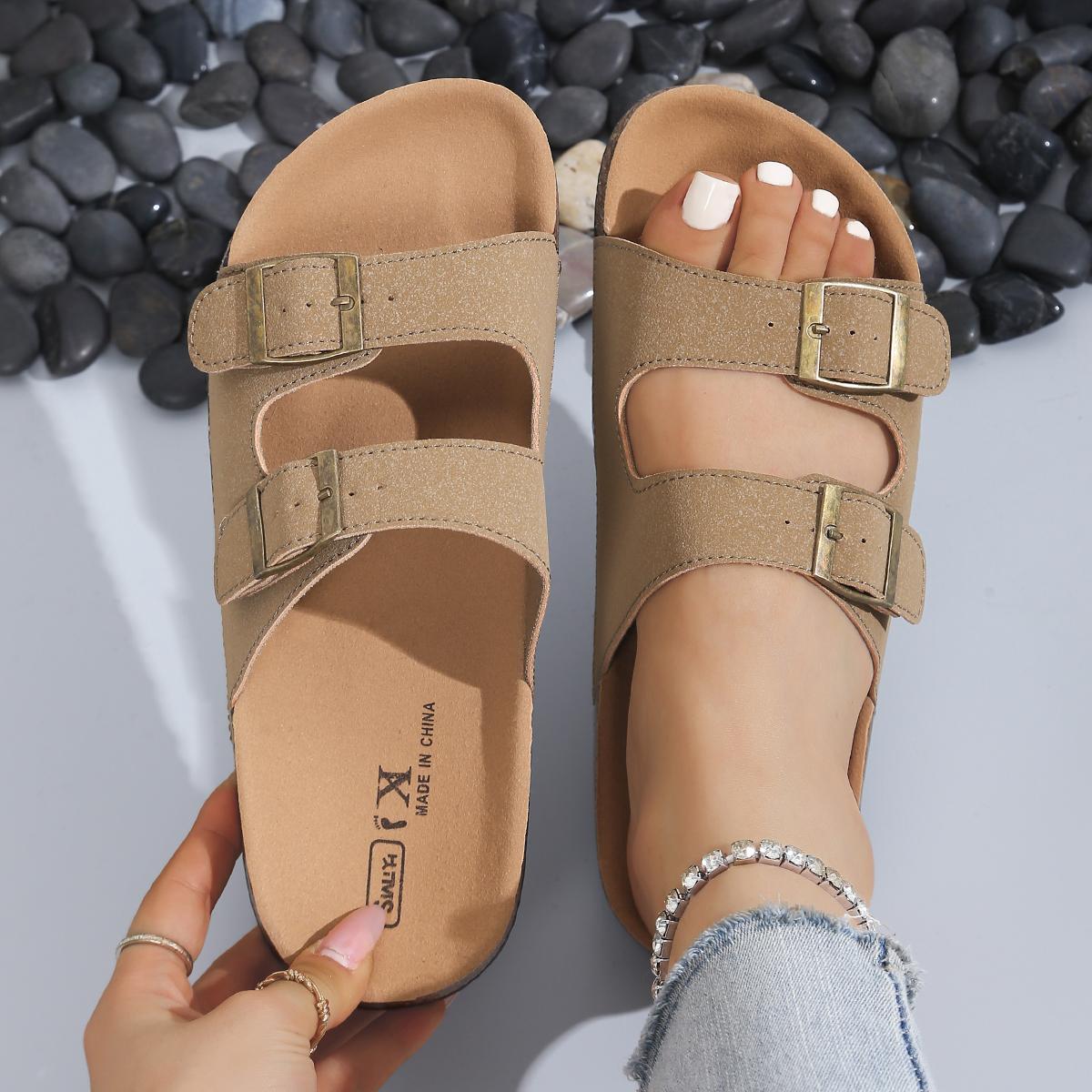 Модные шлепанцы для женщин, сандалии для пляжа с пробковой стелькой, уличные замшевые сабо, сандалии с регулируемой пряжкой, мужские сандалии 42 темные хаки
Модные шлепанцы для женщин, сандалии для пляжа с пробковой стелькой, уличные замшевые сабо, сандалии с регулируемой пряжкой, мужские сандалии 42 темные хаки