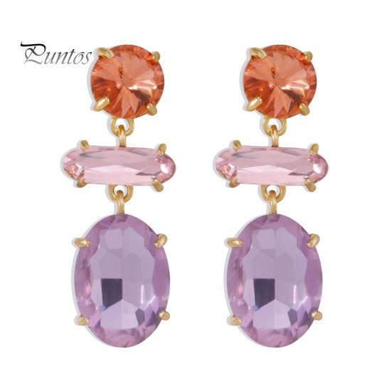 1 пара элегантных длинных висячих серег с кисточками, блестящие серьги-подвески с инкрустацией стразами, модные аксессуары фиолетовый
1 пара элегантных длинных висячих серег с кисточками, блестящие серьги-подвески с инкрустацией стразами, модные аксессуары фиолетовый