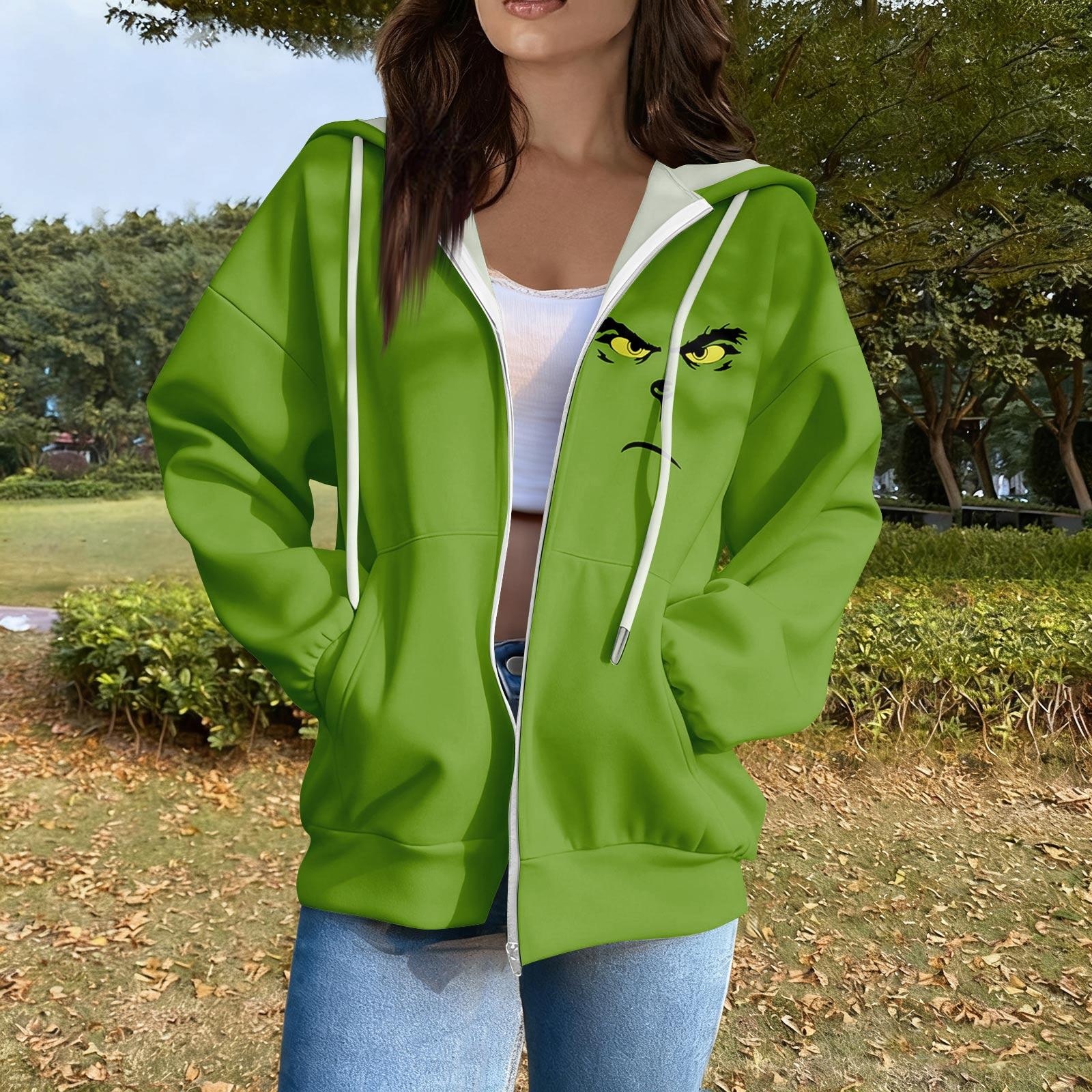 Women s Casual Fashion Long Sleeve Zipper Printed Hooded Sweatshirt M
Women s Casual Fashion Long Sleeve Zipper Printed Hooded Sweatshirt M