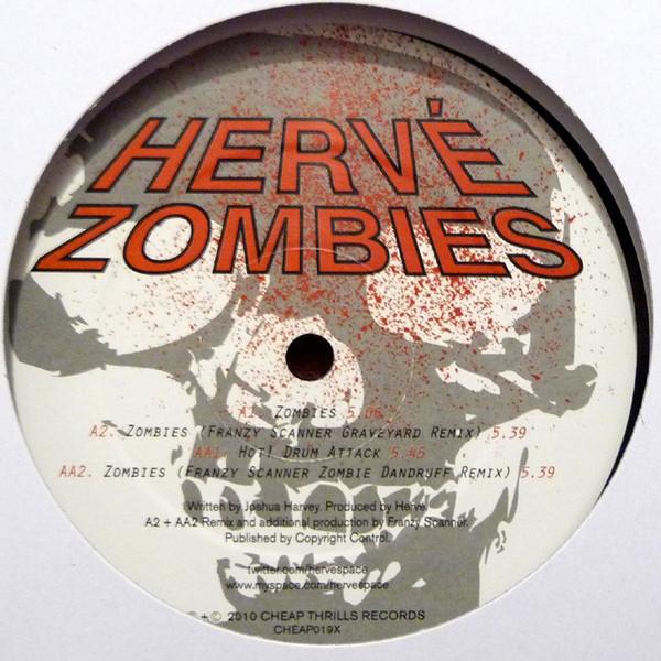 12inch Record HERV - Zombies CHEAP019X Cheap Thrills R 2010 UK Dance & Electronica Used
12inch Record HERV - Zombies CHEAP019X Cheap Thrills R 2010 UK Dance & Electronica Used
