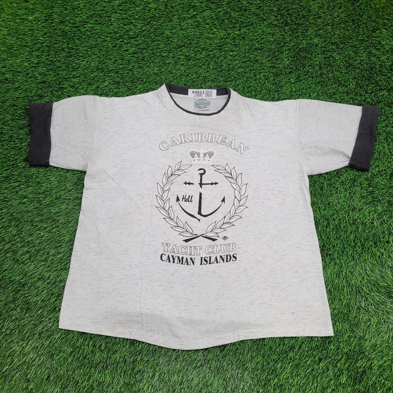 Vintage Caribbean Yacht Club Shirt L/XL 23x24 Boxy Cayman-Islands 2XL
Vintage Caribbean Yacht Club Shirt L/XL 23x24 Boxy Cayman-Islands 2XL