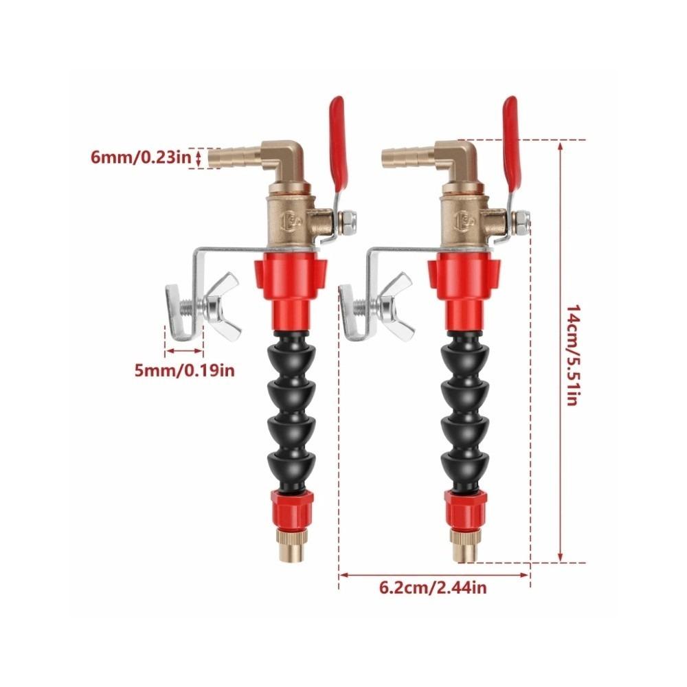 2pcs Nozzle Cutting Machine Misting System Waterproof Water Sprayer Coolant Misting Marble Cutting set2
2pcs Nozzle Cutting Machine Misting System Waterproof Water Sprayer Coolant Misting Marble Cutting set2