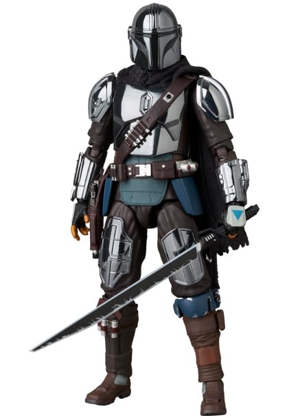 MAFEX 256 THE MANDALORIAN CHROME Action Approximately 160mm Tall No. Ver. Pre-painted Figure,
MAFEX 256 THE MANDALORIAN CHROME Action Approximately 160mm Tall No. Ver. Pre-painted Figure,