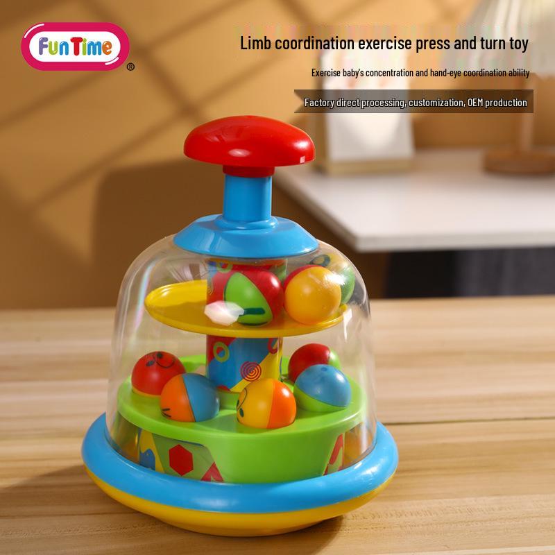 Fintai Rotate & Bounce Educational Ball Toy for Infants & Toddlers 0-2 Years - Soothing and Enlightening Play
Fintai Rotate & Bounce Educational Ball Toy for Infants & Toddlers 0-2 Years - Soothing and Enlightening Play
