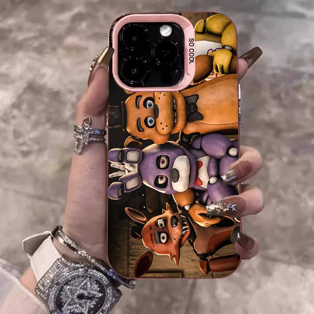 Fnaf Five-nights-At-Freddys Аниме Чехол для телефона Цвет Серебристый Корпус Для lPhone 17 16 16e 15 14 13 12 11 Pro Max Plus iPhone 16
Fnaf Five-nights-At-Freddys Аниме Чехол для телефона Цвет Серебристый Корпус Для lPhone 17 16 16e 15 14 13 12 11 Pro Max Plus iPhone 16