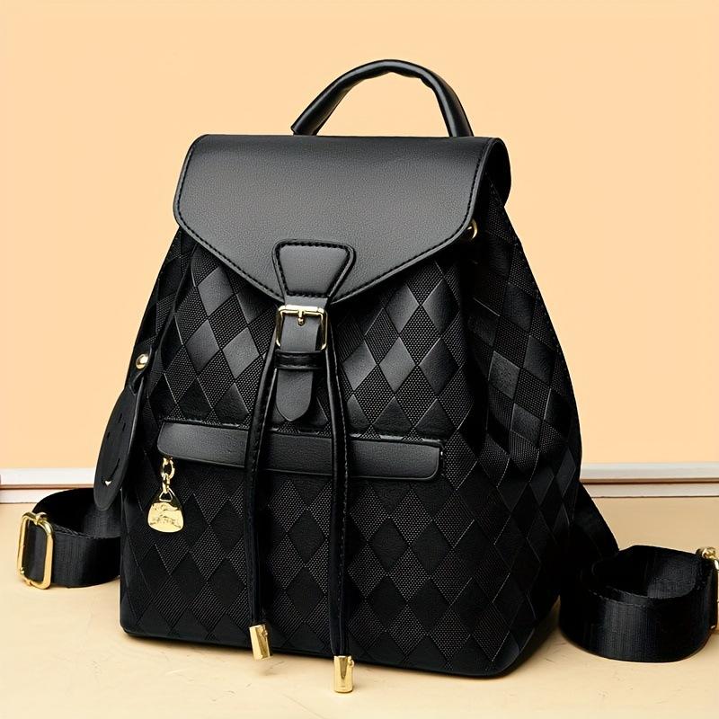 Double shoulder women s bag new fashion trendy temperament versatile casual backpack Korean version texture large capacity handbag чёрный
Double shoulder women s bag new fashion trendy temperament versatile casual backpack Korean version texture large capacity handbag чёрный