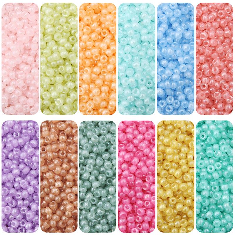 Imitation Jade Beads: Handmade DIY Jewelry & Hairpin Accessories 20g/Bag approx. 300 pieces
Imitation Jade Beads: Handmade DIY Jewelry & Hairpin Accessories 20g/Bag approx. 300 pieces