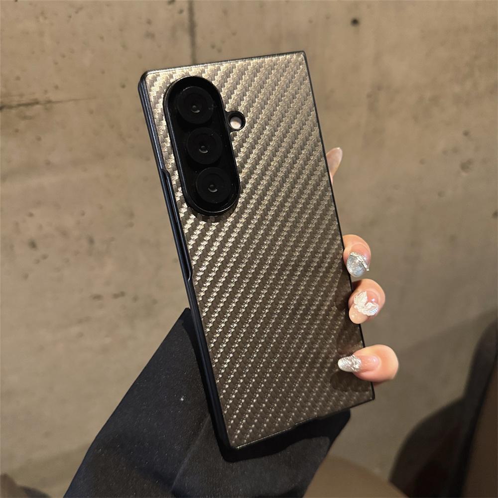 Shockproof PC Shell Carbon Fiber Leather Phone Case for Samsung Galaxy Z Fold 7 6 5 4 5G Fold7 Fold6 Fold5 Protection Cover Galaxy Z Fold6
Shockproof PC Shell Carbon Fiber Leather Phone Case for Samsung Galaxy Z Fold 7 6 5 4 5G Fold7 Fold6 Fold5 Protection Cover Galaxy Z Fold6