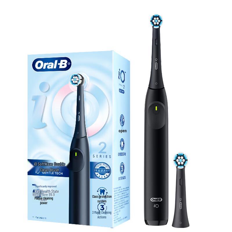 Oral-B iO2 Smart Electric Toothbrush CN plug (adapter included)
Oral-B iO2 Smart Electric Toothbrush CN plug (adapter included)