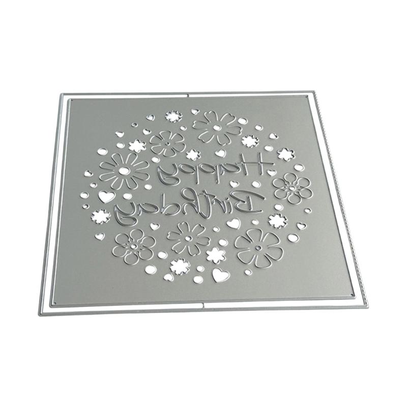 Металеві висічки Квіти на День народження Різаки з вуглецевої сталі Трафарети для тиснення для листівок, щоденників, скрапбукінгу, прикрас 1
Металеві висічки Квіти на День народження Різаки з вуглецевої сталі Трафарети для тиснення для листівок, щоденників, скрапбукінгу, прикрас 1