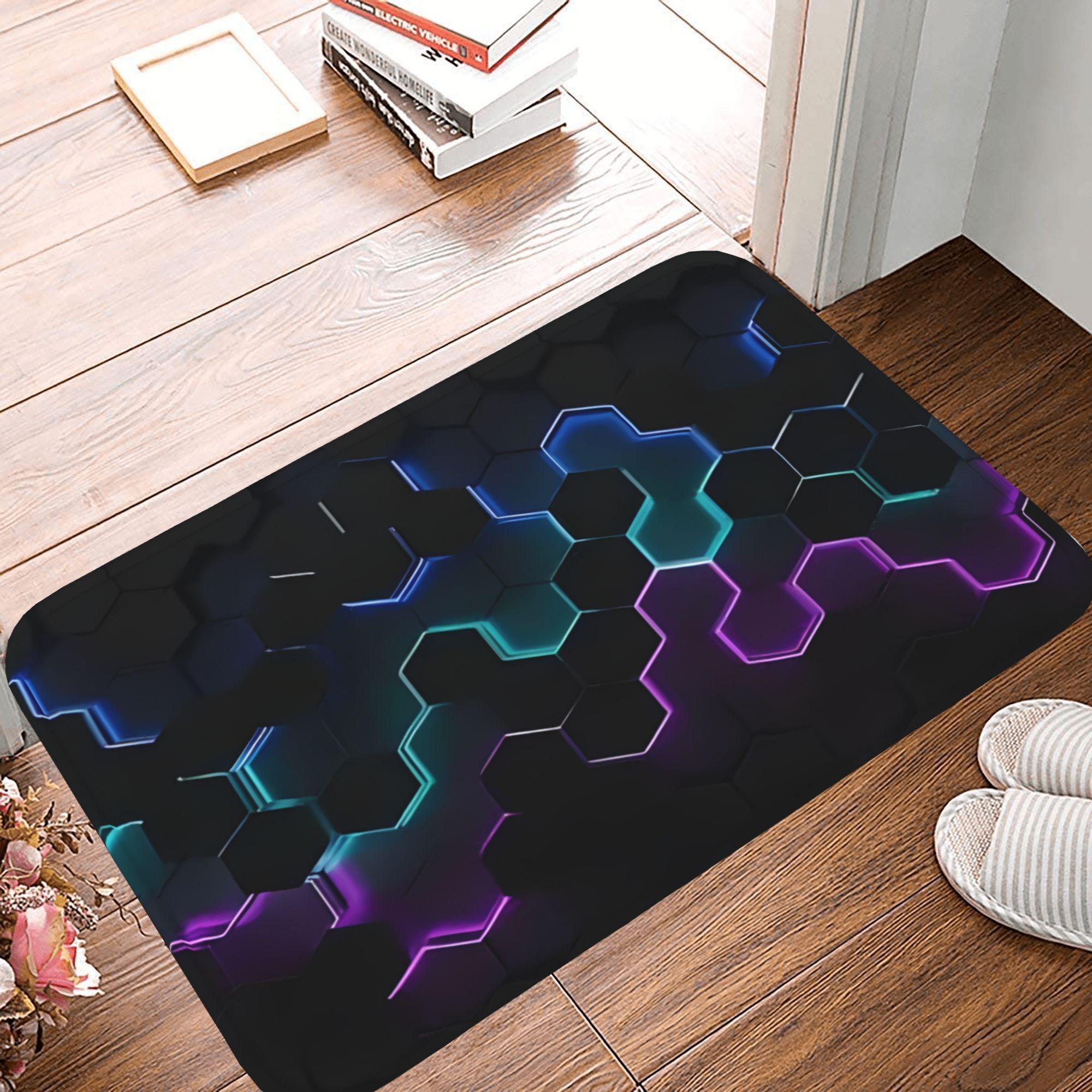 1PC Hexagonal Pattern Kitchen Rug Non-Slip Door Mat Pop design Bathroom Rug Bath Mat Carpet for Home Sink Laundry Decoreeree 40cm x 60cm
1PC Hexagonal Pattern Kitchen Rug Non-Slip Door Mat Pop design Bathroom Rug Bath Mat Carpet for Home Sink Laundry Decoreeree 40cm x 60cm