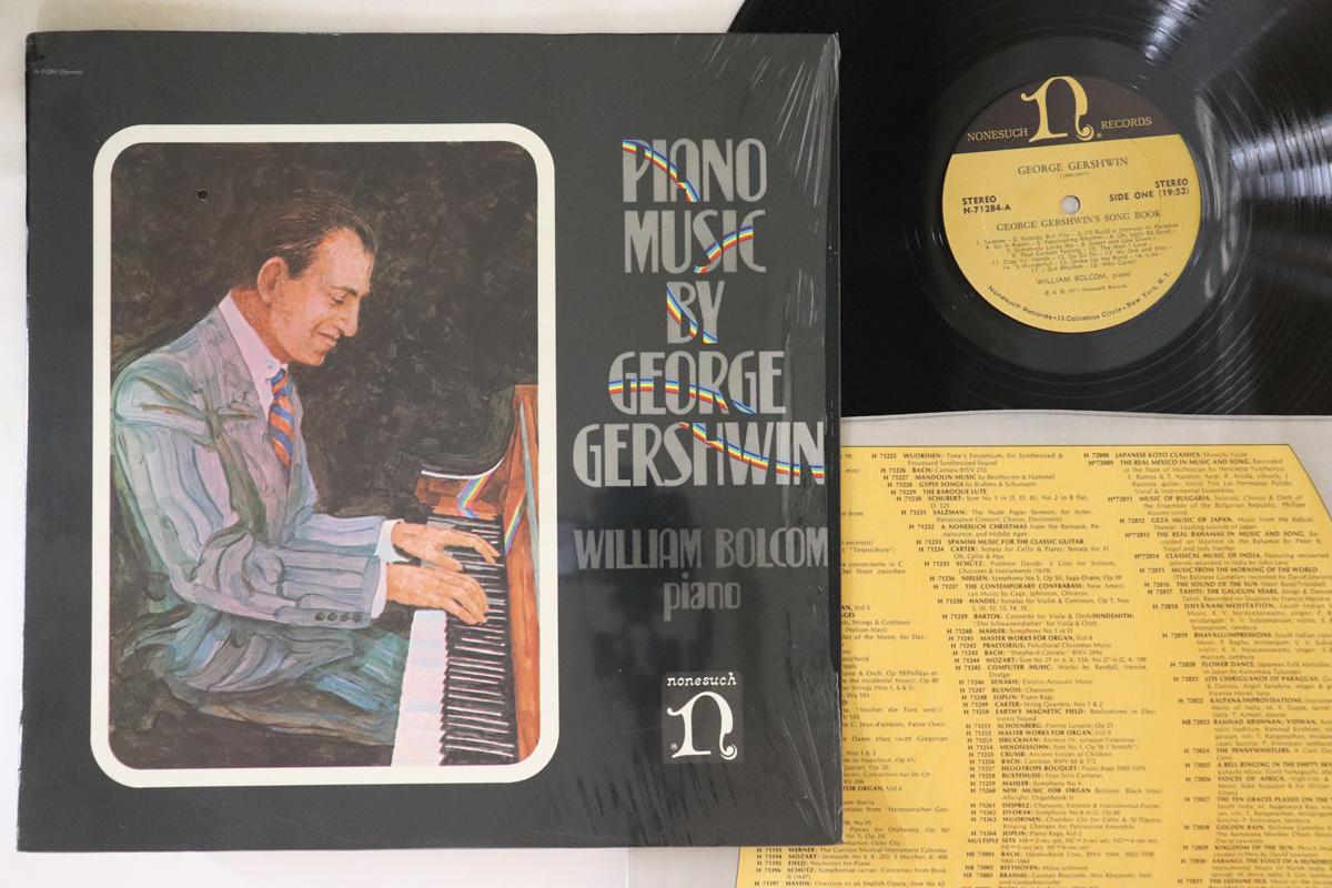 LP Record GEORGE GERSHWIN - WILLIAM BOLCOM - Piano Music By George Gershwin H71284 Nonesuch 1973 US Classical Used
LP Record GEORGE GERSHWIN - WILLIAM BOLCOM - Piano Music By George Gershwin H71284 Nonesuch 1973 US Classical Used