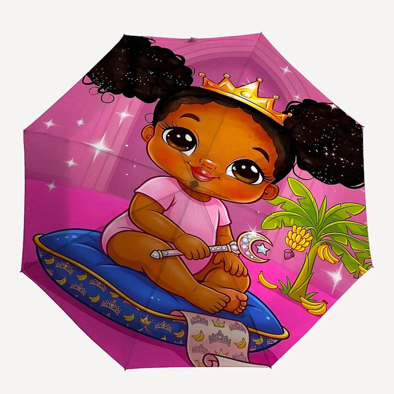 1PC Princess Crown Umbrella-8-Rib Reinforced, Automatic Open, Lightweight & Durable, Fashion Accessory for Outdoor, Beach L0365
1PC Princess Crown Umbrella-8-Rib Reinforced, Automatic Open, Lightweight & Durable, Fashion Accessory for Outdoor, Beach L0365