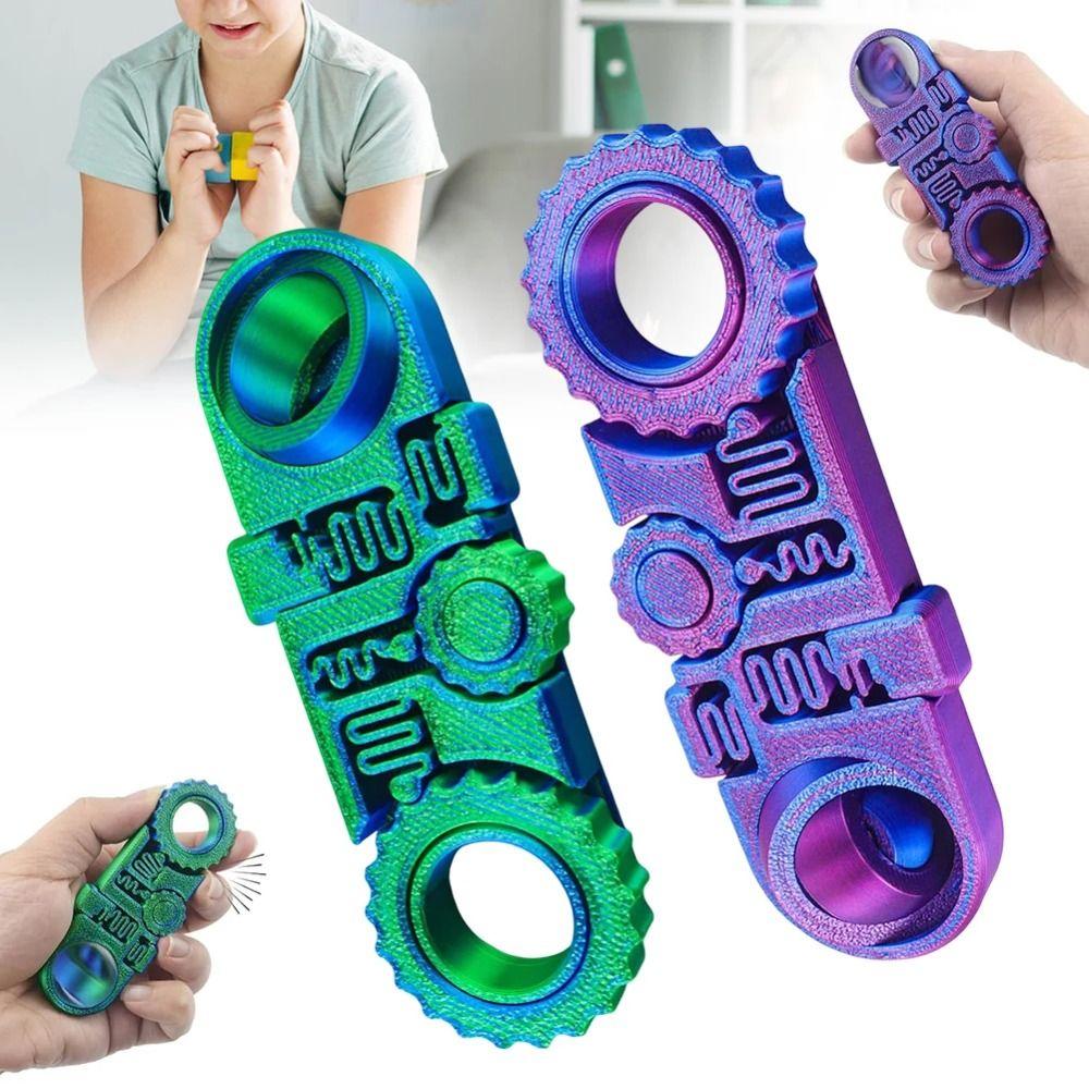 5-in-1 Fingertip Gyro Mechanical Spinning Top Spring Gear Chain Gyroscope Classic Toys Style 2
5-in-1 Fingertip Gyro Mechanical Spinning Top Spring Gear Chain Gyroscope Classic Toys Style 2