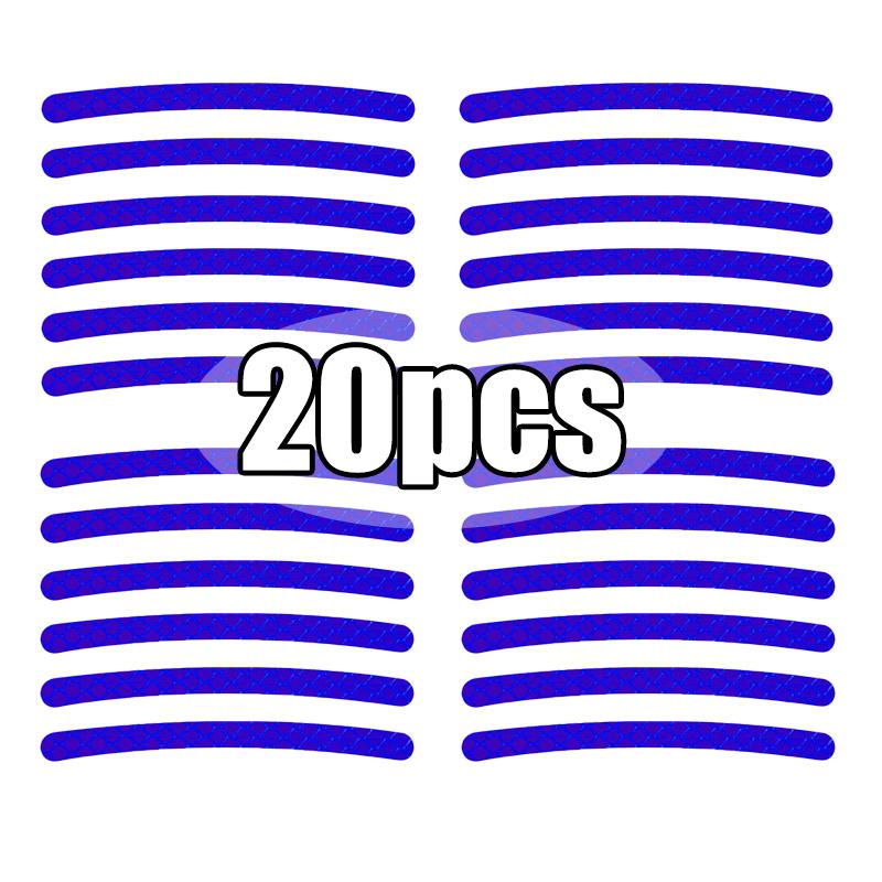 40/20pcs Car Wheel Tire Hub Reflective Strips Car Motor Tyre High Reflective Night Warning Safety Driving Reflector Sticker
40/20pcs Car Wheel Tire Hub Reflective Strips Car Motor Tyre High Reflective Night Warning Safety Driving Reflector Sticker