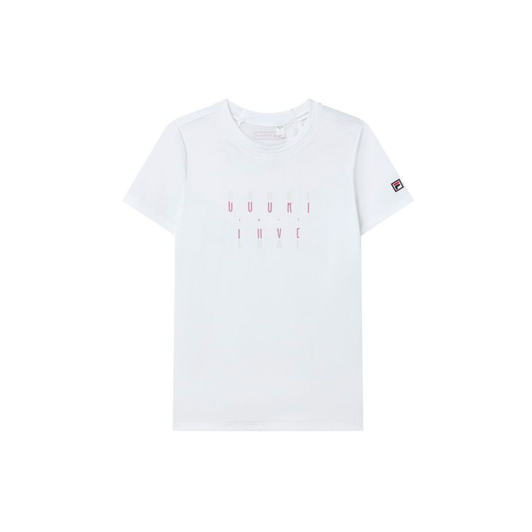 FILA Athletics Letter Print Solid Color Tennis Versatile Sports Fitness Casual Knit Short Sleeve T-Shirt Women Tops Jade-White A11W223104FWT S
FILA Athletics Letter Print Solid Color Tennis Versatile Sports Fitness Casual Knit Short Sleeve T-Shirt Women Tops Jade-White A11W223104FWT S