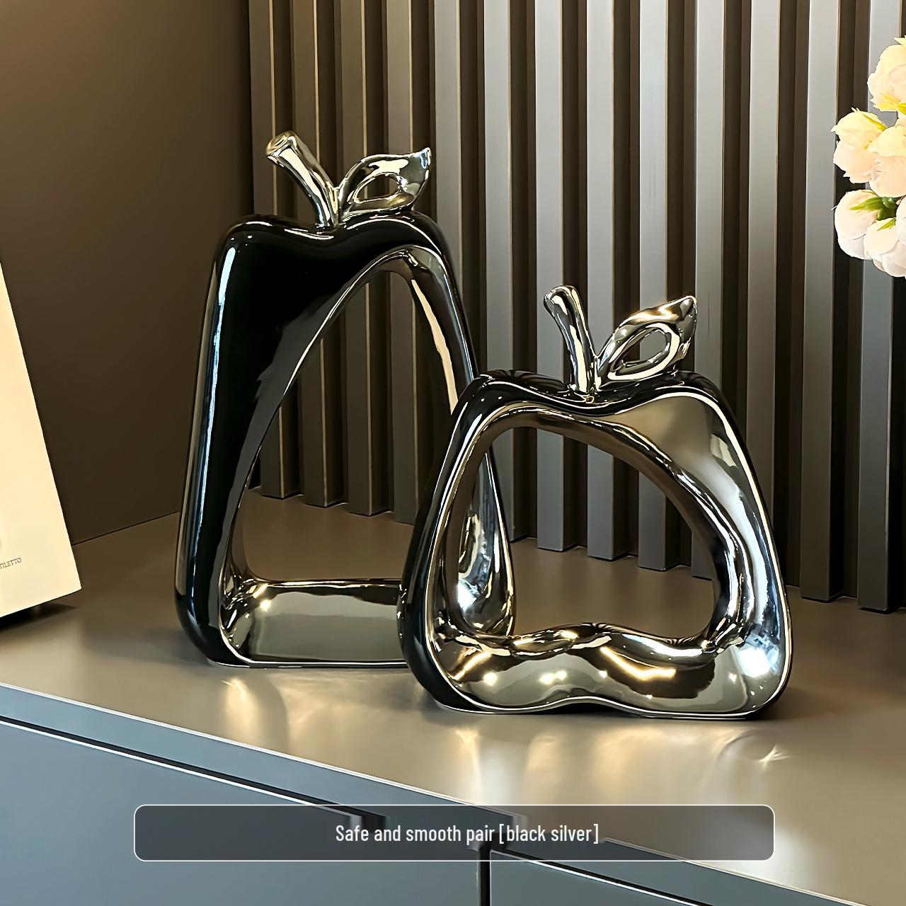 Elegant Apple Ornaments for Living Room: TV & Wine Cabinet Décor
Elegant Apple Ornaments for Living Room: TV & Wine Cabinet Décor