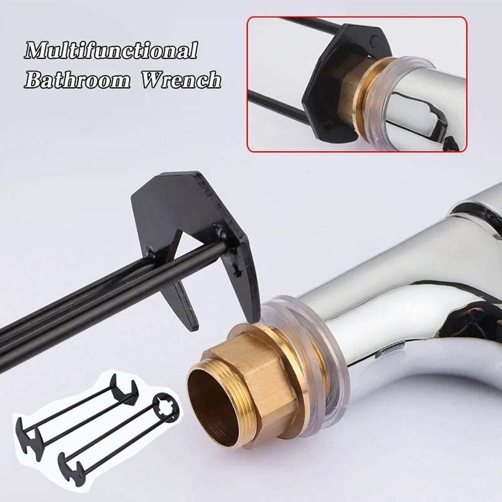 1Pcs Disassembly Maintenance Tool Pipe Repair Flume Faucet Key Plumbing Tool Household Sink Wrench Type A
1Pcs Disassembly Maintenance Tool Pipe Repair Flume Faucet Key Plumbing Tool Household Sink Wrench Type A