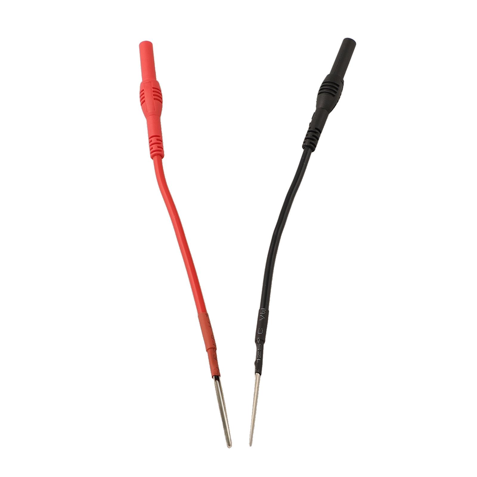 Silicone Flexible Spoon Back Probe 2PC Compatible with For 4mm Banana Test Leads for Electrical Testing and Diagnostics China Mainland
Silicone Flexible Spoon Back Probe 2PC Compatible with For 4mm Banana Test Leads for Electrical Testing and Diagnostics China Mainland