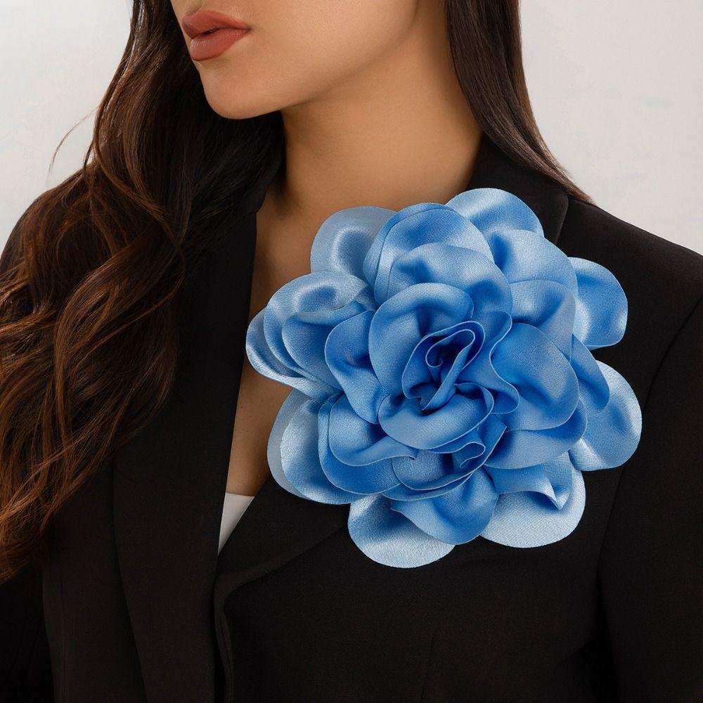 Exaggerated Large Fabric Flower Brooch 3D Clothes Appliques DIY Clothing Patch Clothes Decoration красный
Exaggerated Large Fabric Flower Brooch 3D Clothes Appliques DIY Clothing Patch Clothes Decoration красный
