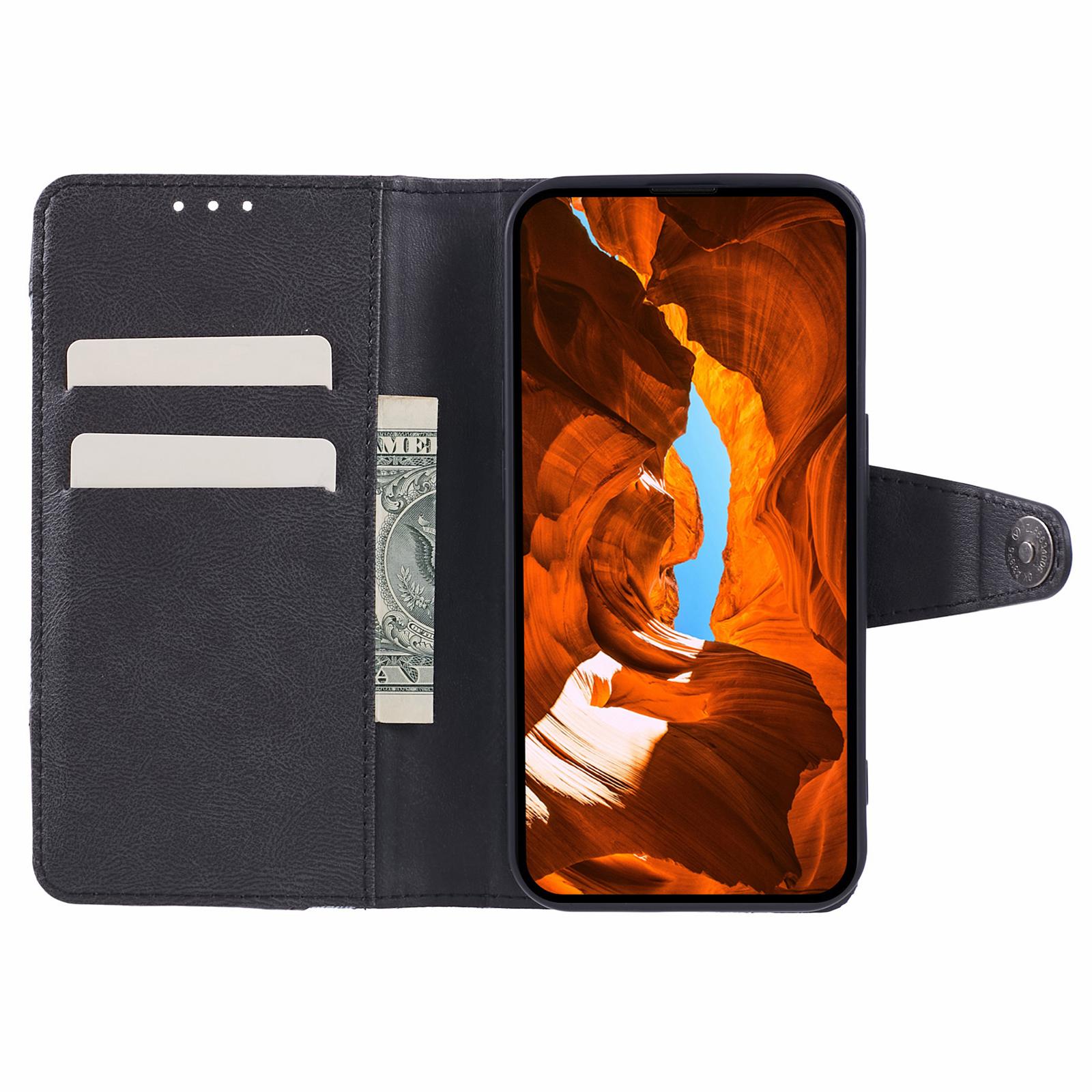 For Motorola Edge 50 Fusion Case Splicing PU Leather Wallet Phone Cover with Stand Black
For Motorola Edge 50 Fusion Case Splicing PU Leather Wallet Phone Cover with Stand Black
