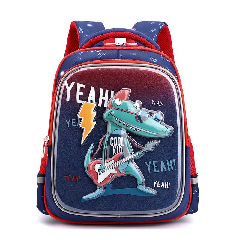 Boys Cartoon Backpack With Fun Crocodile Pattern Large Size Ideal For Kindergarten And Primary School StyleH
Boys Cartoon Backpack With Fun Crocodile Pattern Large Size Ideal For Kindergarten And Primary School StyleH