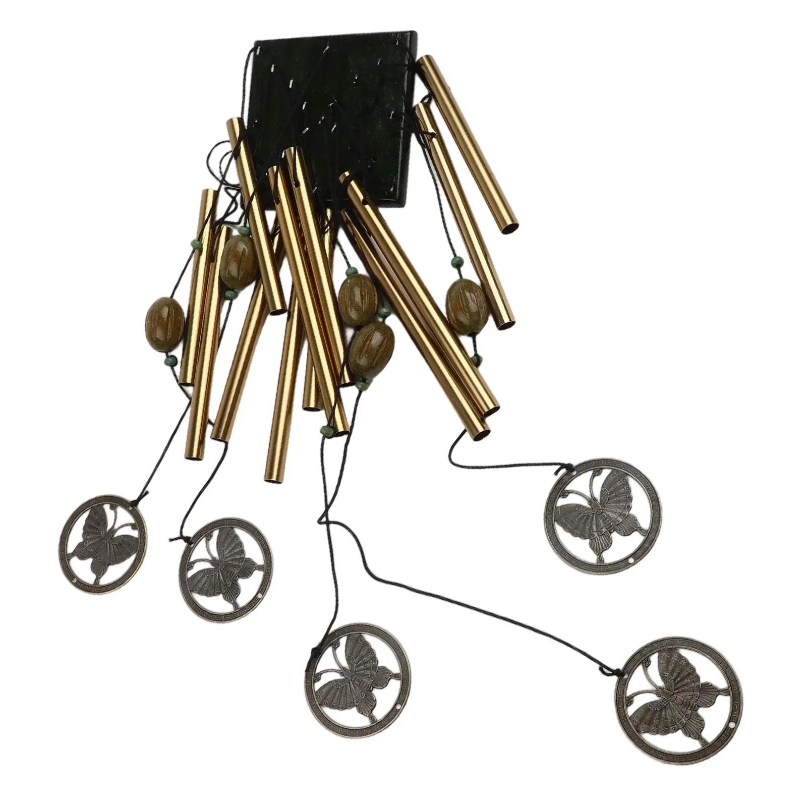 Bell Windchime 60cm Height Chapel Copper Decor Garden Porch Wind Chime Yard 12 Tube 13cm Tube Length Large Metal
Bell Windchime 60cm Height Chapel Copper Decor Garden Porch Wind Chime Yard 12 Tube 13cm Tube Length Large Metal