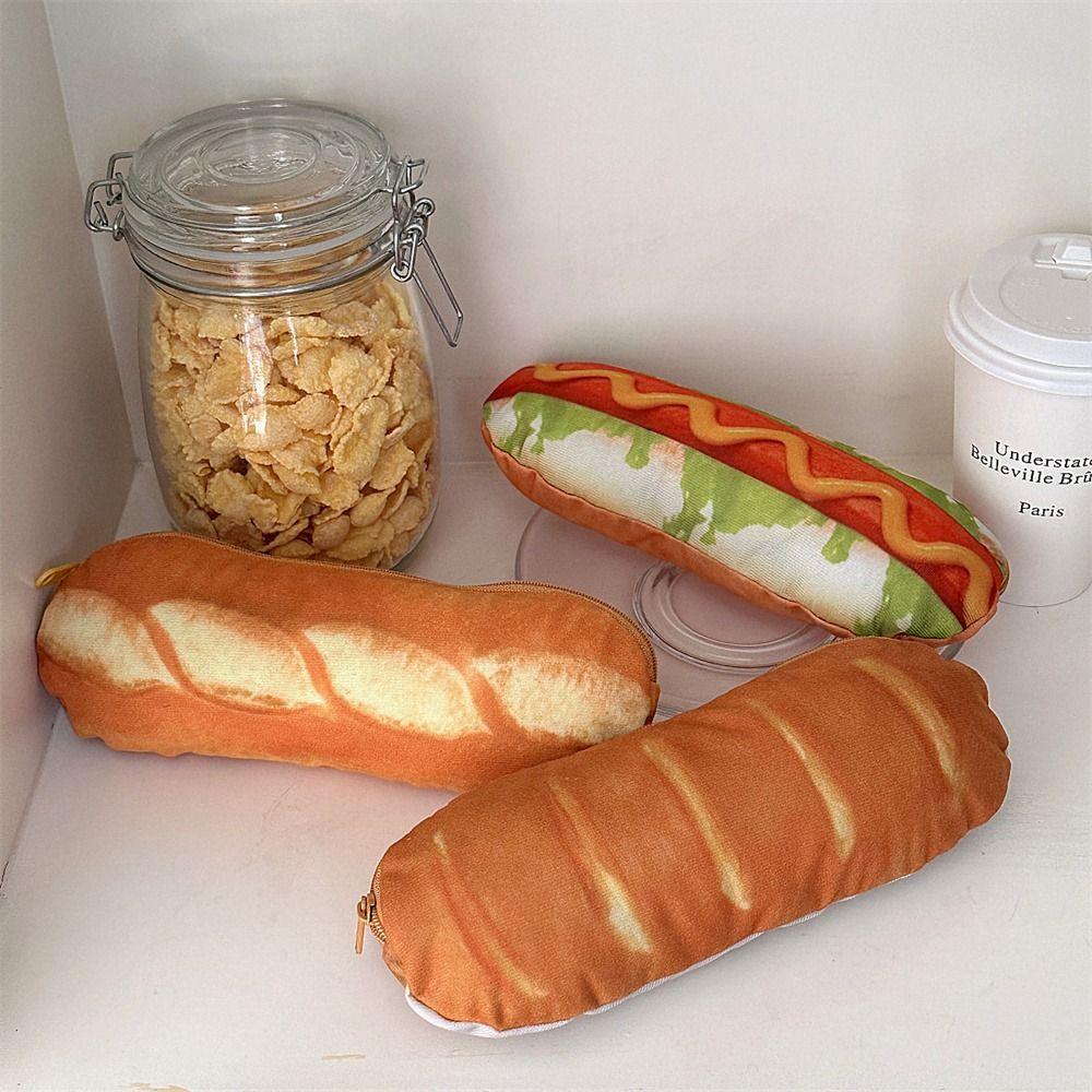 Storage Bag Plush Bread Pencil Bag Large Capacity Pen Bag Cute Pencil Pouch School Supplies D
Storage Bag Plush Bread Pencil Bag Large Capacity Pen Bag Cute Pencil Pouch School Supplies D