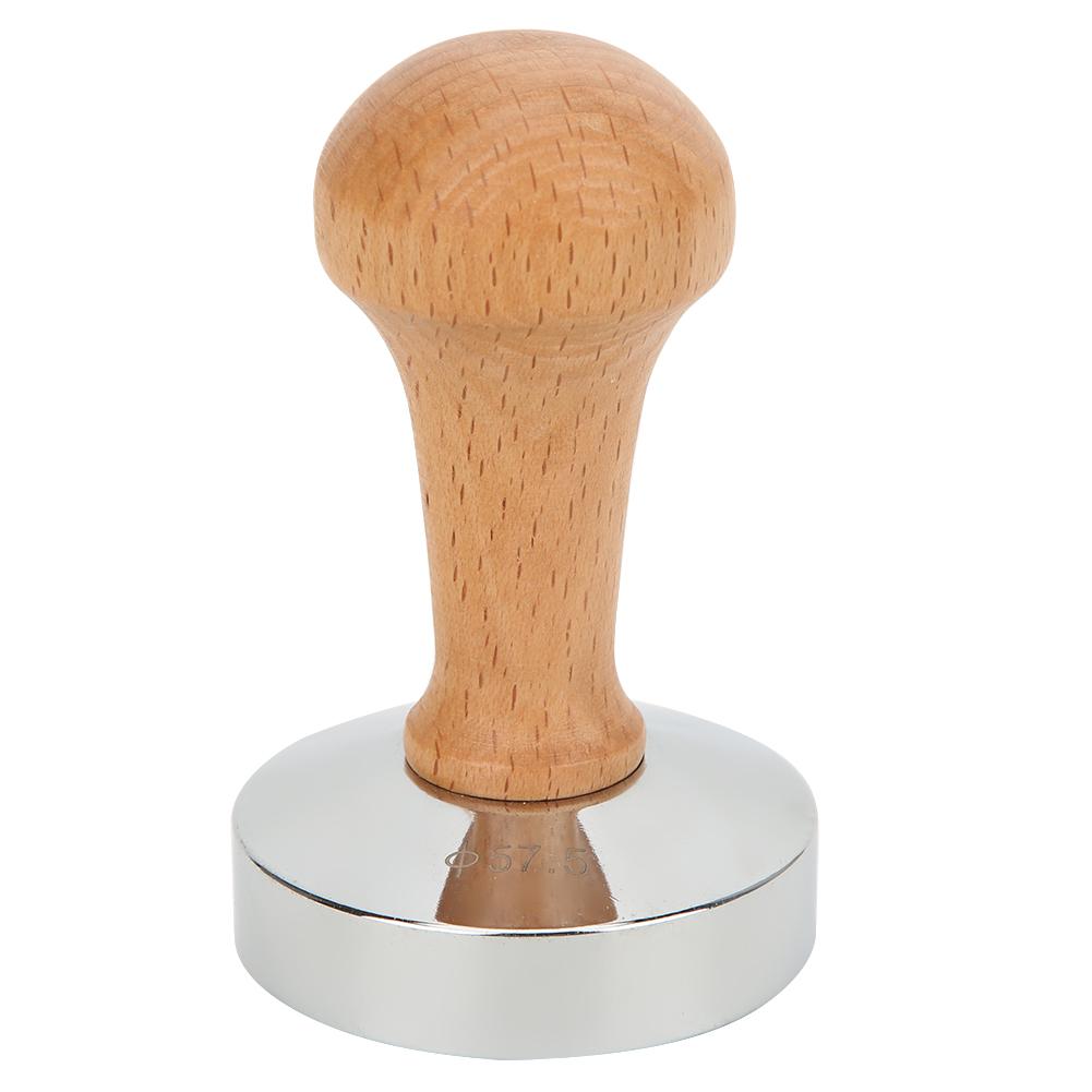 57.5mm Stainless Steel Base Coffee Powder Tamper with Wooden Handle Coffee Machine Accessories
57.5mm Stainless Steel Base Coffee Powder Tamper with Wooden Handle Coffee Machine Accessories