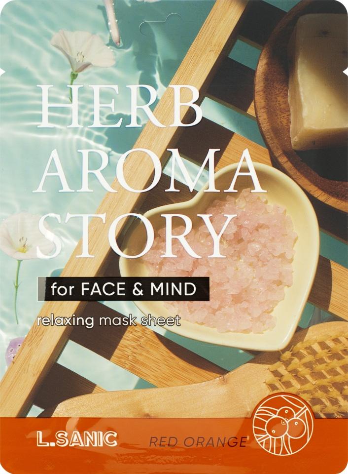 L.Sanic Herb Aroma Story Red Orange Relaxing Mask Sheet Тканевая маска с экстрактом красного апельсина и эффектом ароматерапии 25мл
L.Sanic Herb Aroma Story Red Orange Relaxing Mask Sheet Тканевая маска с экстрактом красного апельсина и эффектом ароматерапии 25мл