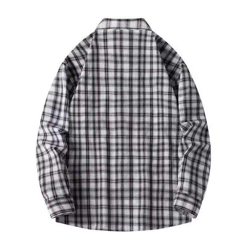 Casual Loose Jacket Men s Collision Color Plaid Shirt Men s Fashion Versatile Trend Tops Shirt M чёрный
Casual Loose Jacket Men s Collision Color Plaid Shirt Men s Fashion Versatile Trend Tops Shirt M чёрный