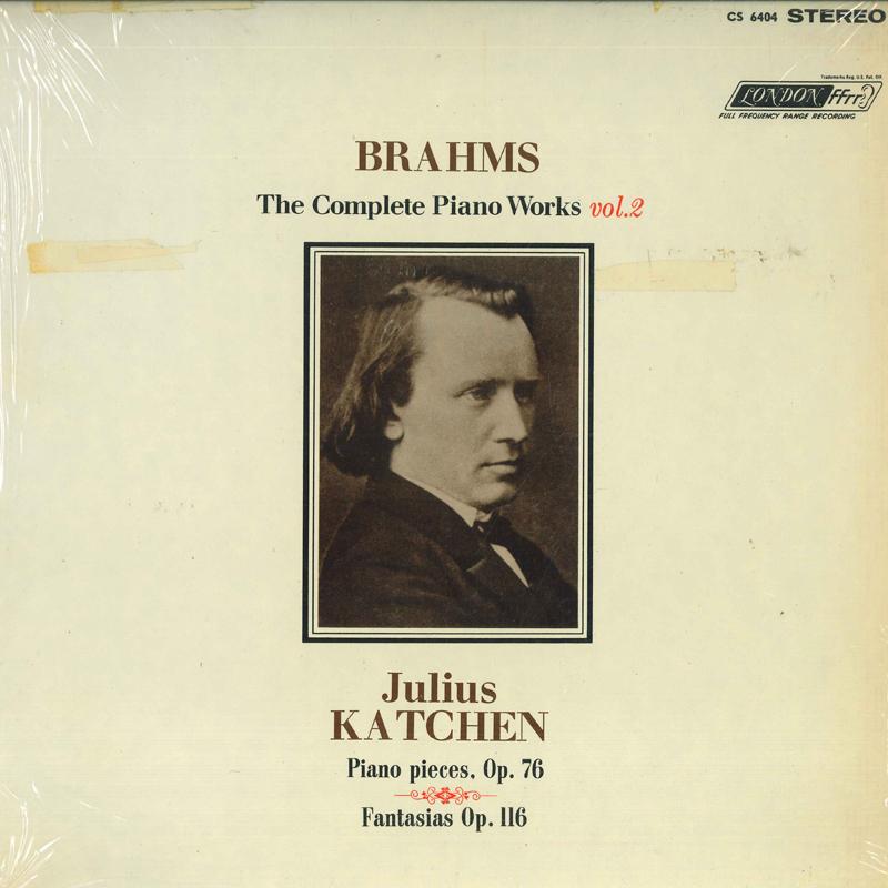 LP Record JULIUS KATCHEN Complete Piano Works Vol. 2 CS6404 LONDON 1964 Japan Classical Used
LP Record JULIUS KATCHEN Complete Piano Works Vol. 2 CS6404 LONDON 1964 Japan Classical Used