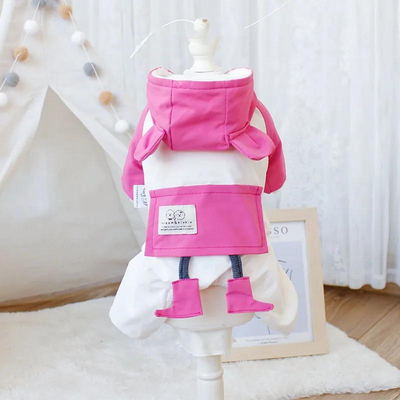 Windproof Dog Jumpsuit Rompers Small Dog Costume Outfit Winter Dog Clothes Pomeranian Bichon Poodle Schnauzer Pet Clothing Coat XS(old) рожевий
Windproof Dog Jumpsuit Rompers Small Dog Costume Outfit Winter Dog Clothes Pomeranian Bichon Poodle Schnauzer Pet Clothing Coat XS(old) рожевий