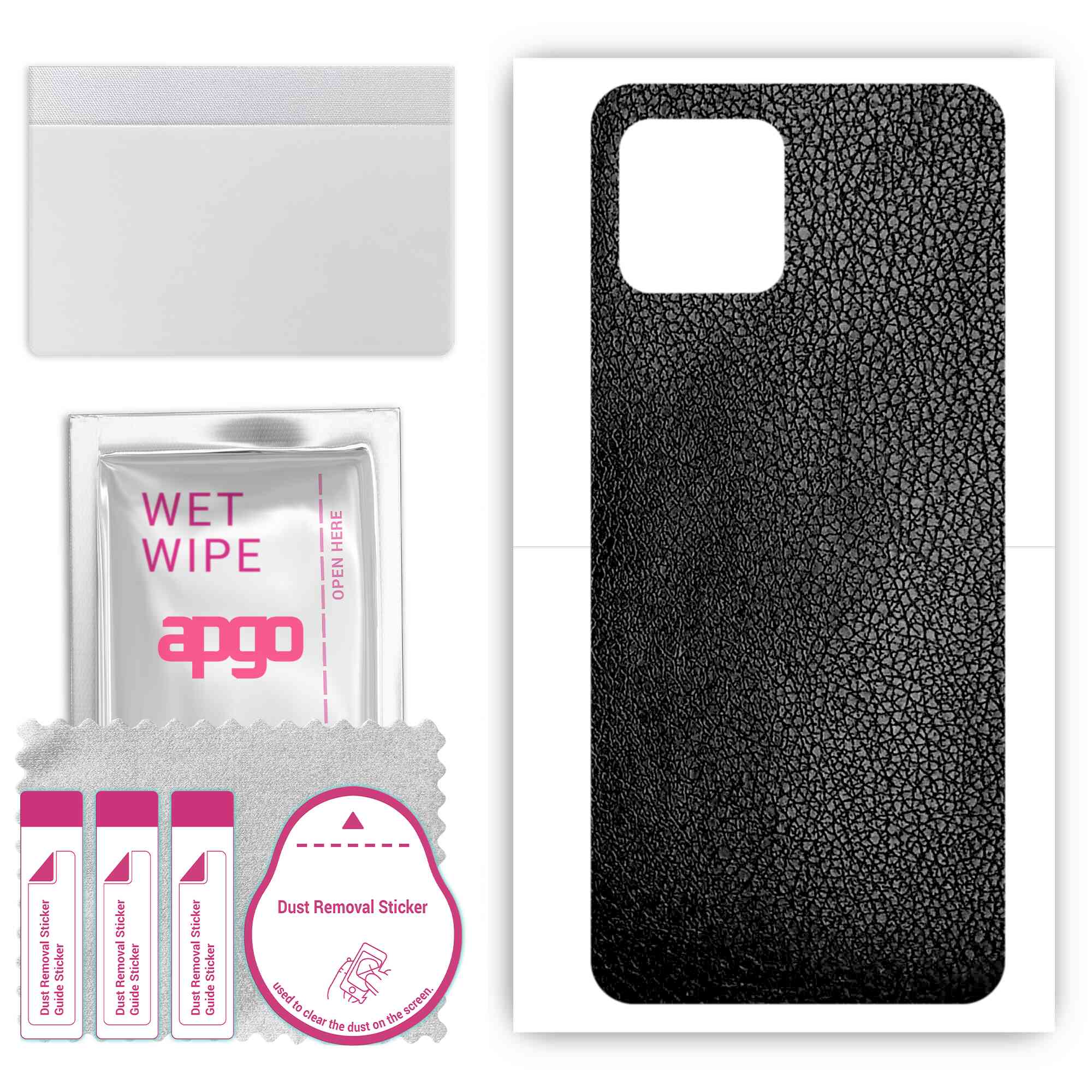 Apgo Protective Skin Sticker for the back compatible with Infinix Hot 11 2022, Wrap Film, Foil, Vinyl - Pattern Black Leather
Apgo Protective Skin Sticker for the back compatible with Infinix Hot 11 2022, Wrap Film, Foil, Vinyl - Pattern Black Leather