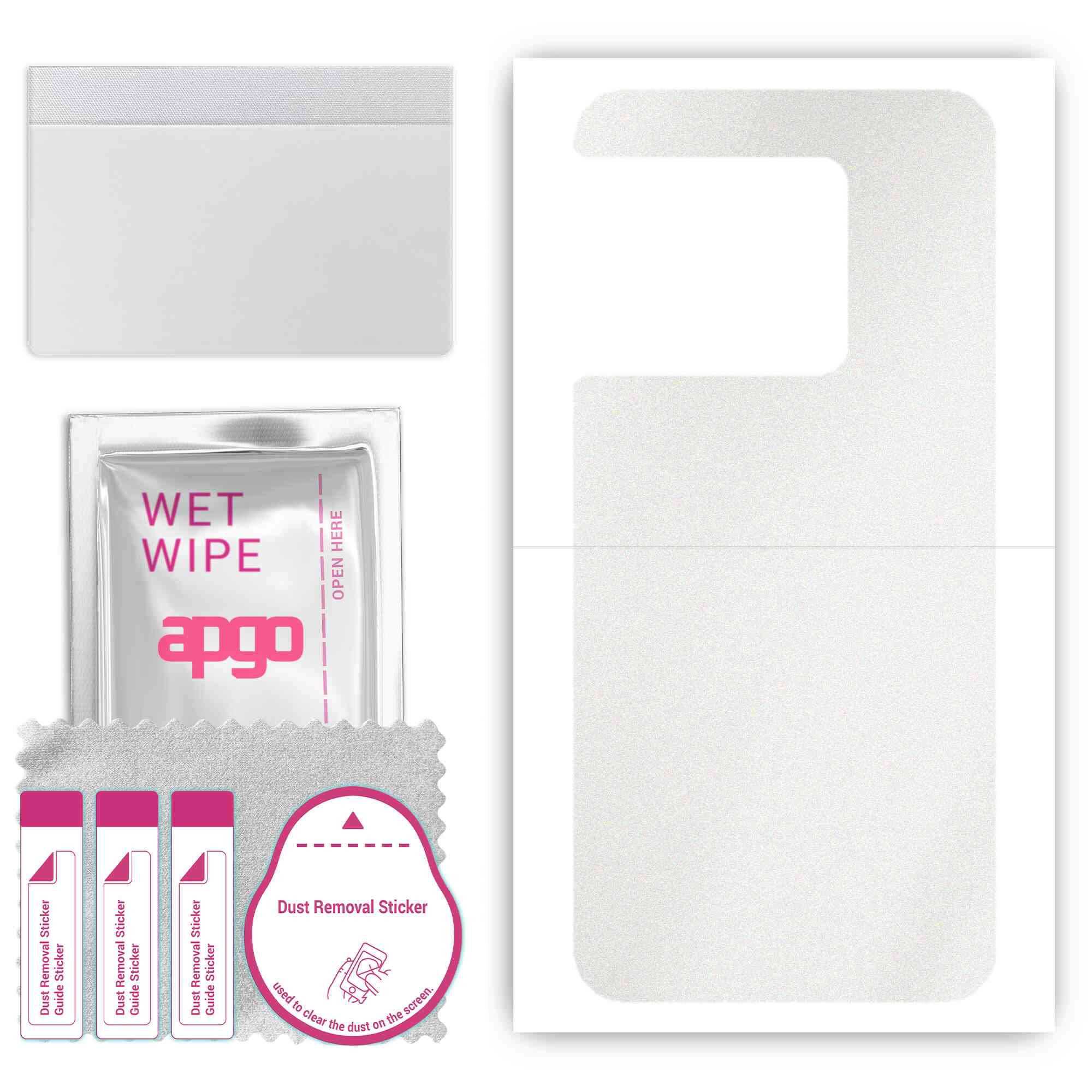 apgo Protective Skin Sticker for the back compatible with OnePlus 10 Pro, Wrap Film, Foil, Vinyl - Pattern Matte Transparent
apgo Protective Skin Sticker for the back compatible with OnePlus 10 Pro, Wrap Film, Foil, Vinyl - Pattern Matte Transparent