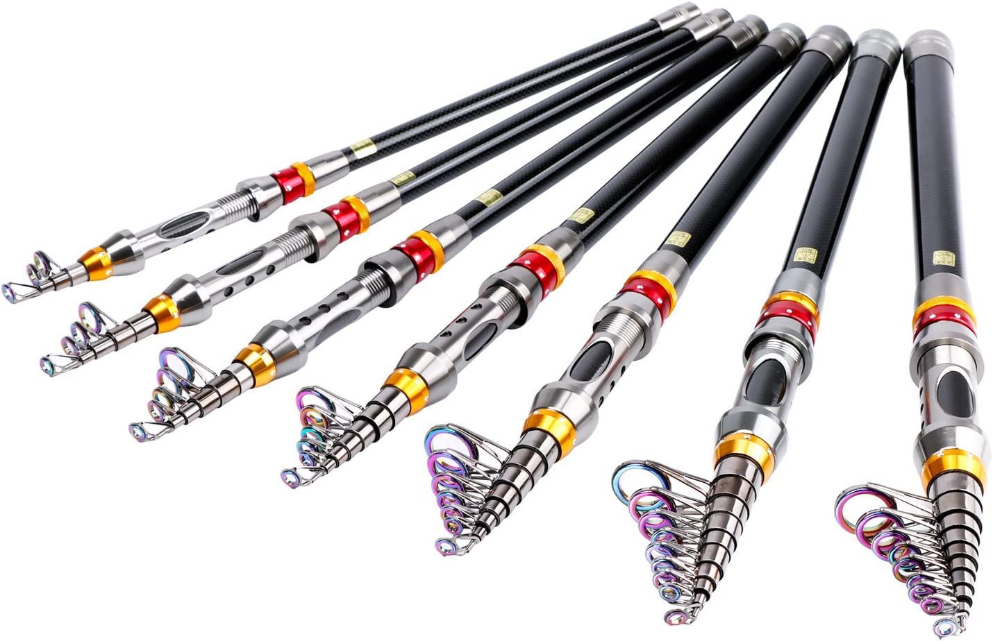 Компактное удилище Goture для начинающих и детей, выдвижная длина: 43см, Сверхлегкий, Телескопическое удилище, Серия RIGEL (3.3м, Черный/Золотой)
Компактное удилище Goture для начинающих и детей, выдвижная длина: 43см, Сверхлегкий, Телескопическое удилище, Серия RIGEL (3.3м, Черный/Золотой)