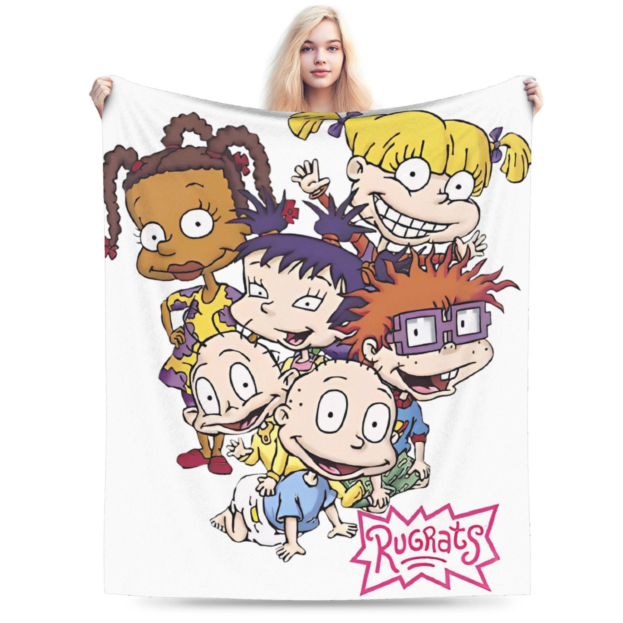 Stylish rugrat cartoon anime Blanket Super Soft Fleece Relax Throw Blankets Machine Washable 30x40in
Stylish rugrat cartoon anime Blanket Super Soft Fleece Relax Throw Blankets Machine Washable 30x40in