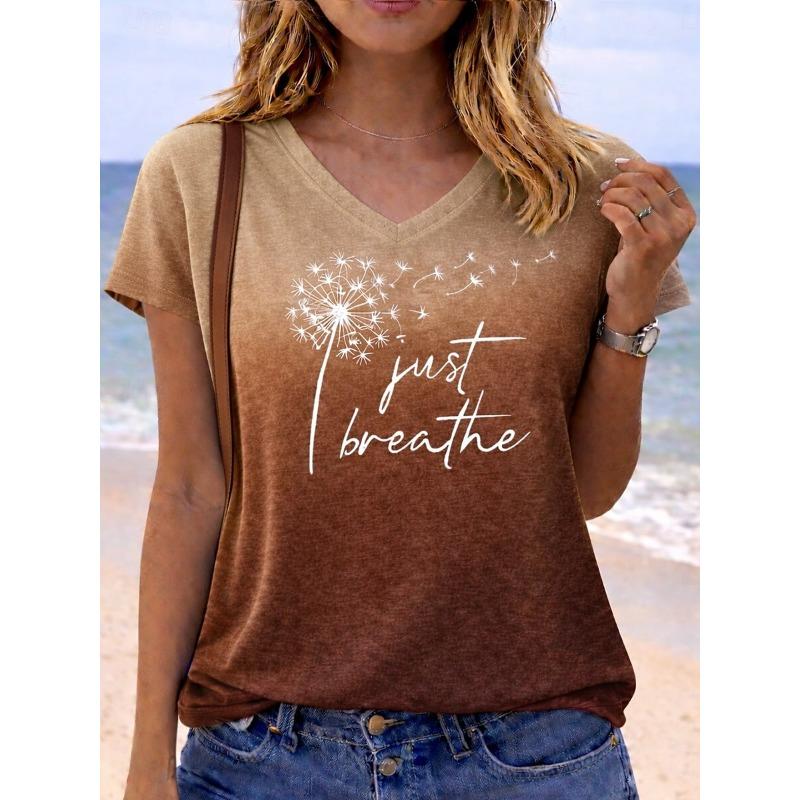 Women s V Neck Graphic T Shirt, Short Sleeve Casual Tops, Daily Look with Mixed Hues for Spring & Summer XL
Women s V Neck Graphic T Shirt, Short Sleeve Casual Tops, Daily Look with Mixed Hues for Spring & Summer XL