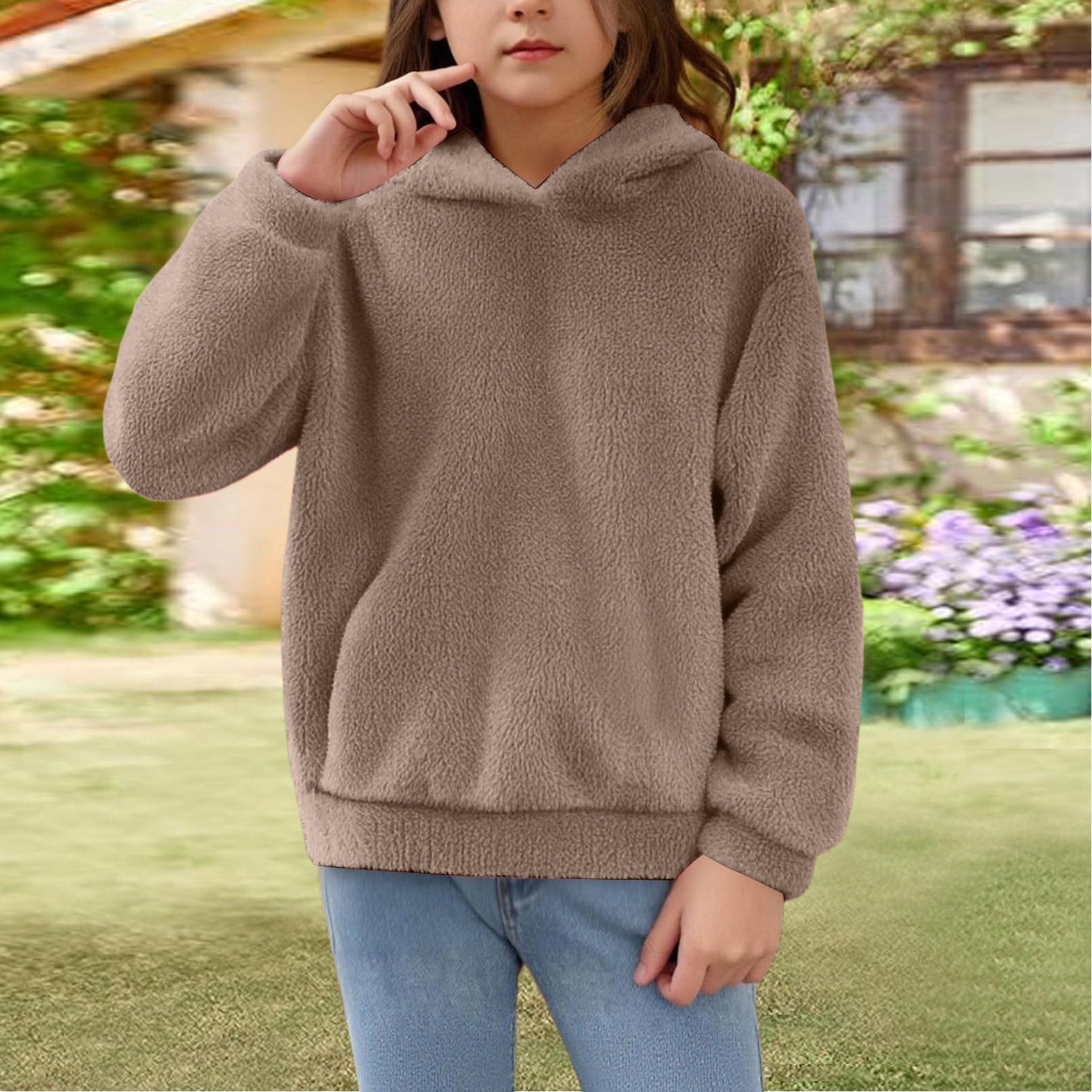 Girls Bunny Hoodie - Fleece-Lined Warm Sweatshirt 150 хакі
Girls Bunny Hoodie - Fleece-Lined Warm Sweatshirt 150 хакі